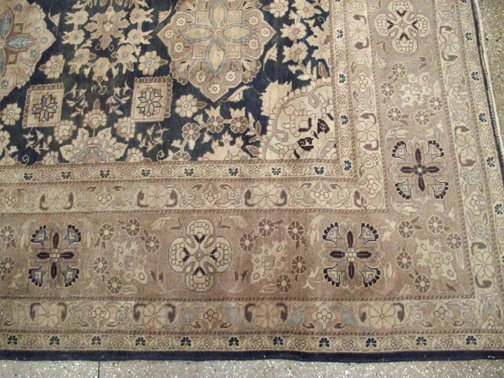 Antique Persian Tabriz Carpet, No.13641 - Staging