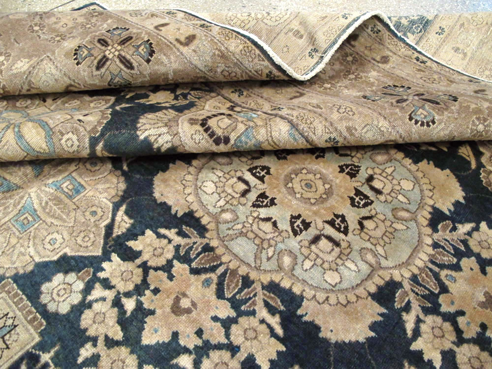 Antique Persian Tabriz Carpet, No.13641 - Staging