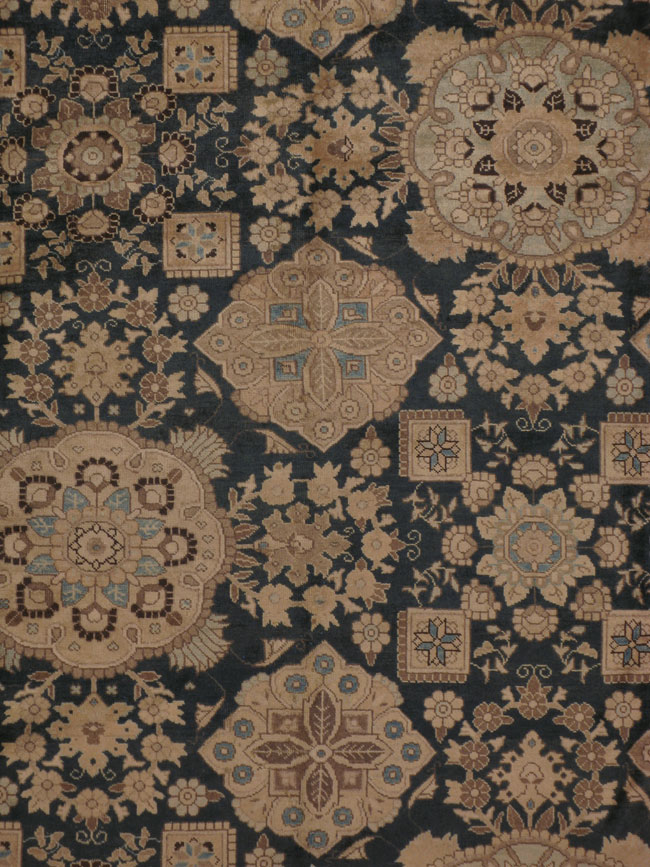 Antique Persian Tabriz Carpet, No.13641 - Staging