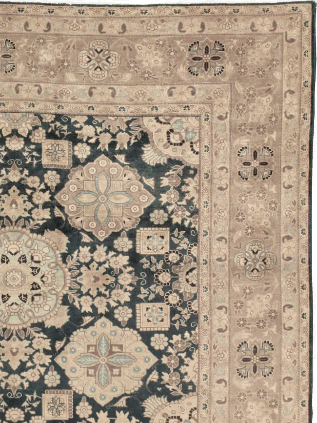 Antique Persian Tabriz Carpet, No.13641 - Staging