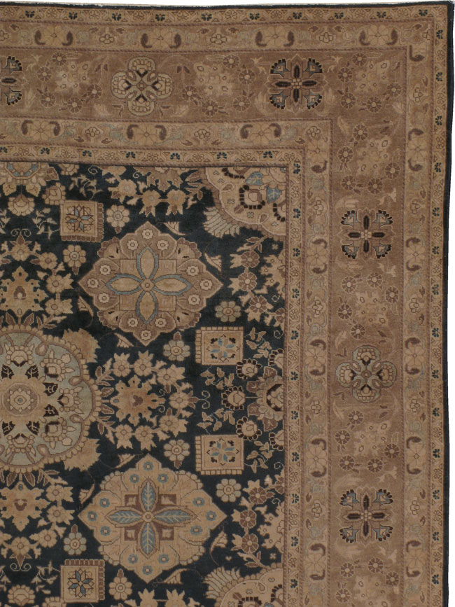 Antique Persian Tabriz Carpet, No.13641 - Staging
