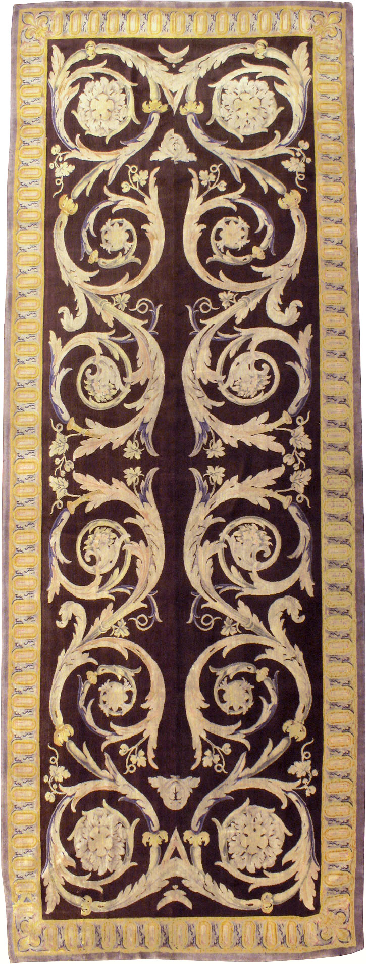 Antique French Savonnerie Carpet, No.13648 - Staging