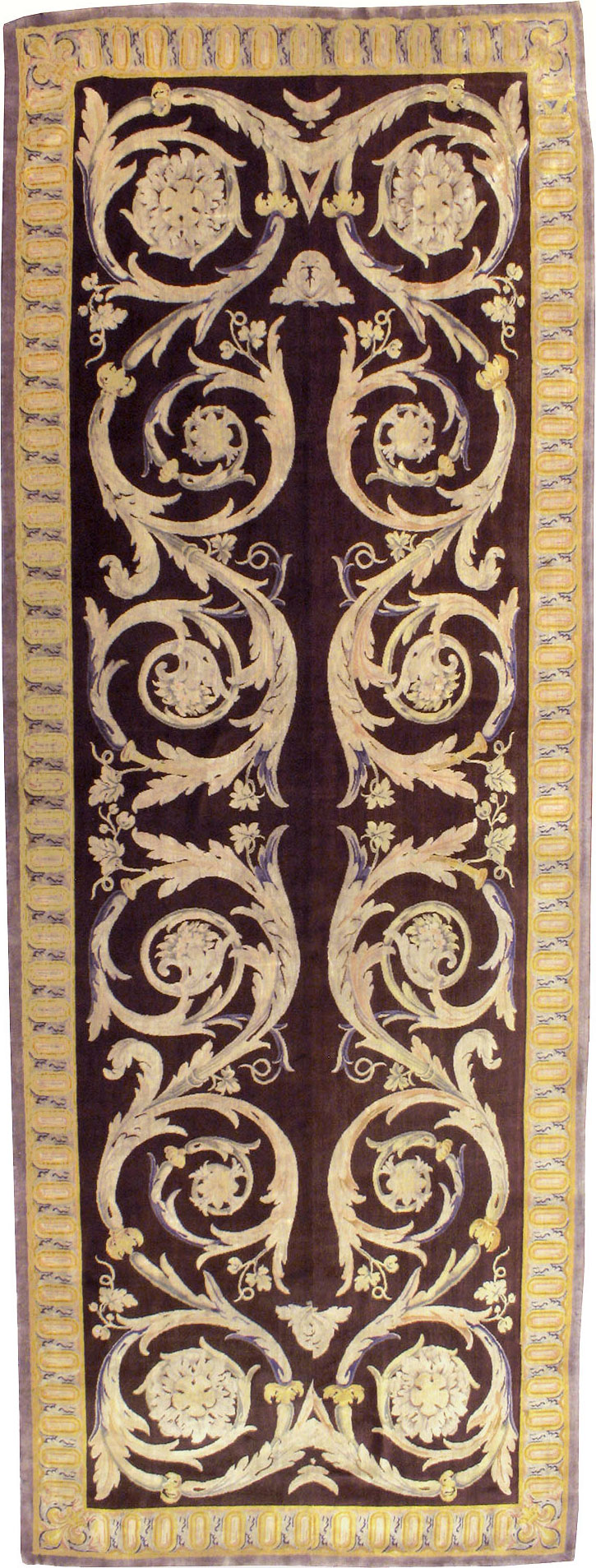 Antique French Savonnerie Carpet, No.13648 - Staging