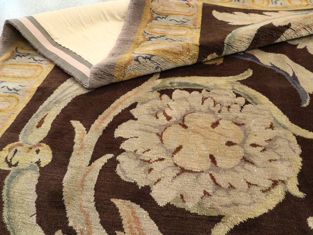 Antique French Savonnerie Carpet, No.13648 - Staging