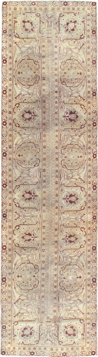 Antique Indian Amritsar Wide Gallery Runner, No.13673 - Staging