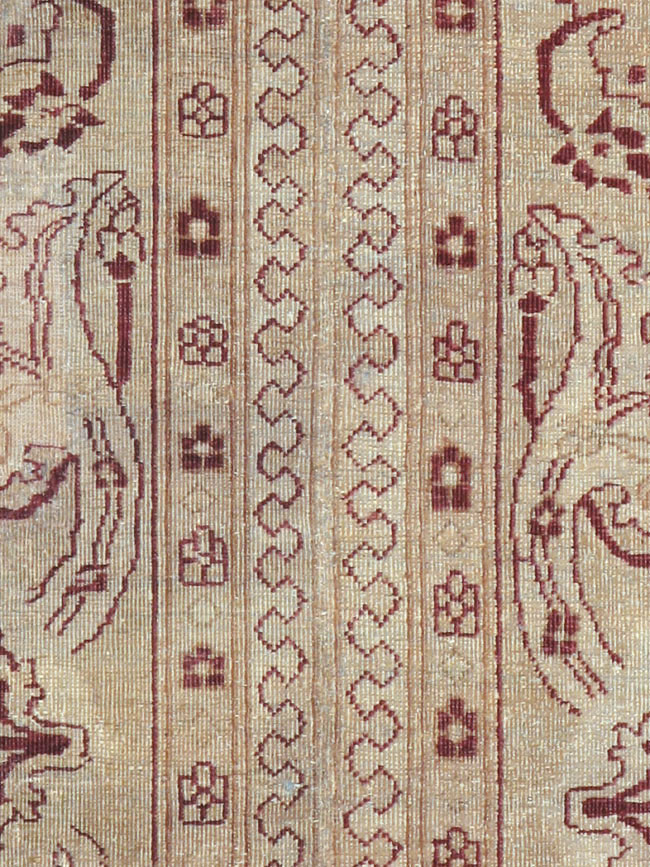 Antique Indian Amritsar Wide Gallery Runner, No.13673 - Staging