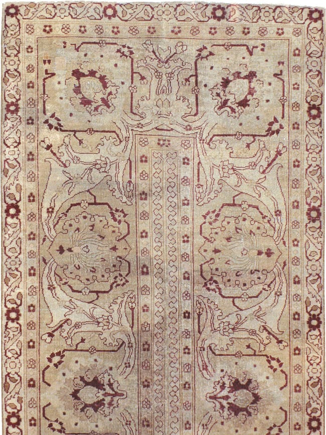 Antique Indian Amritsar Wide Gallery Runner, No.13673 - Staging