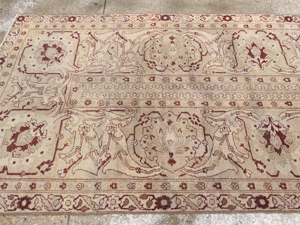 Antique Indian Amritsar Wide Gallery Runner, No.13673 - Staging