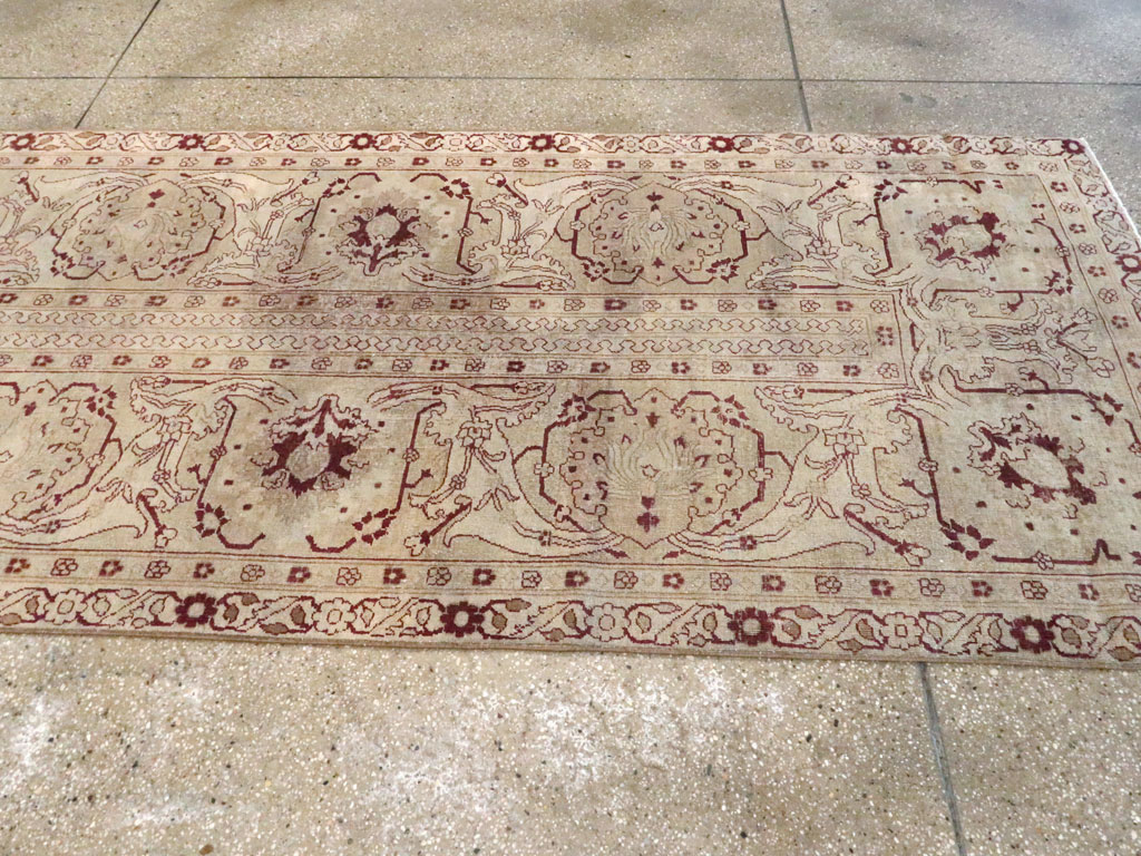 Antique Indian Amritsar Wide Gallery Runner, No.13673 - Staging