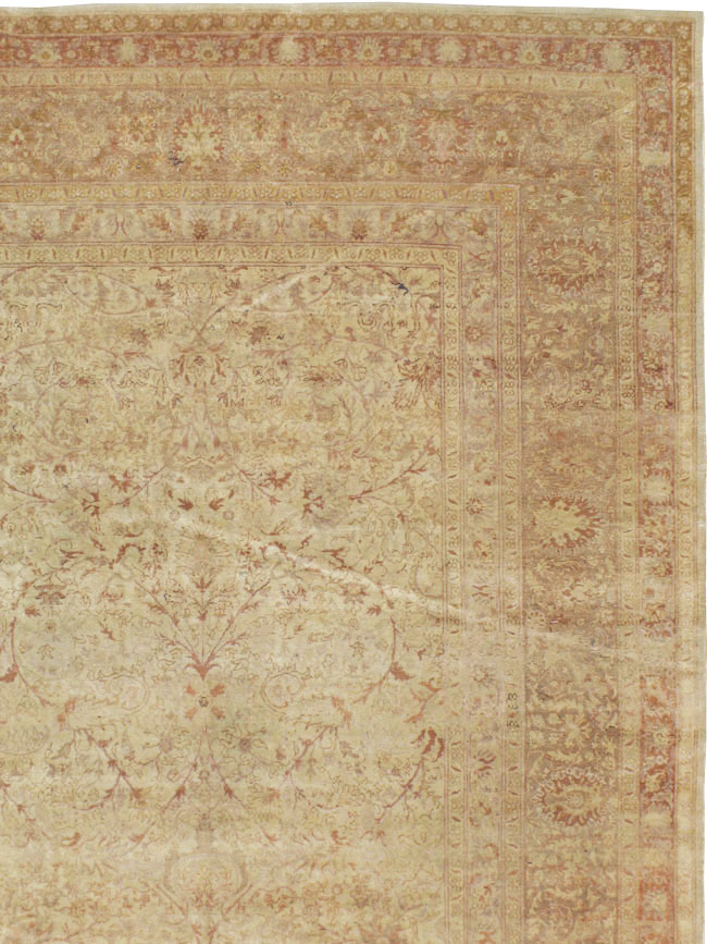 Vintage Turkish Sivas Carpet, No.13681 - Staging
