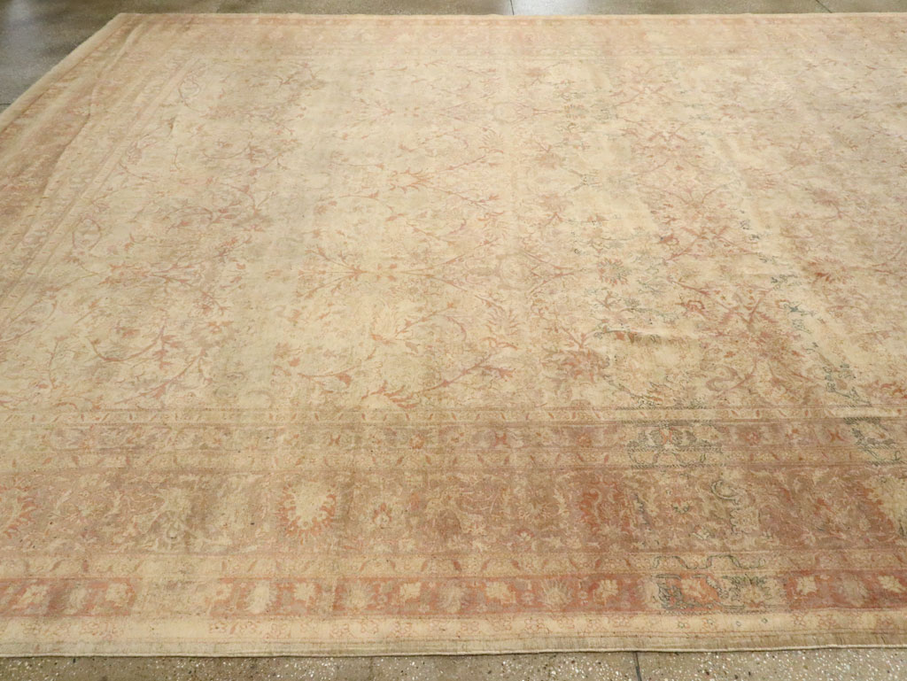 Vintage Turkish Sivas Carpet, No.13681 - Staging