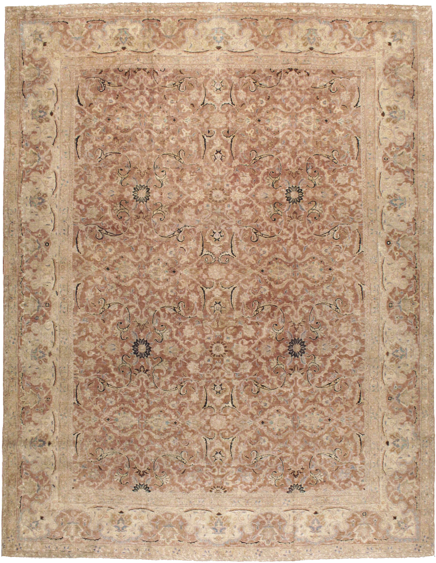 Antique Persian Tabriz Carpet, No.13724 - Staging