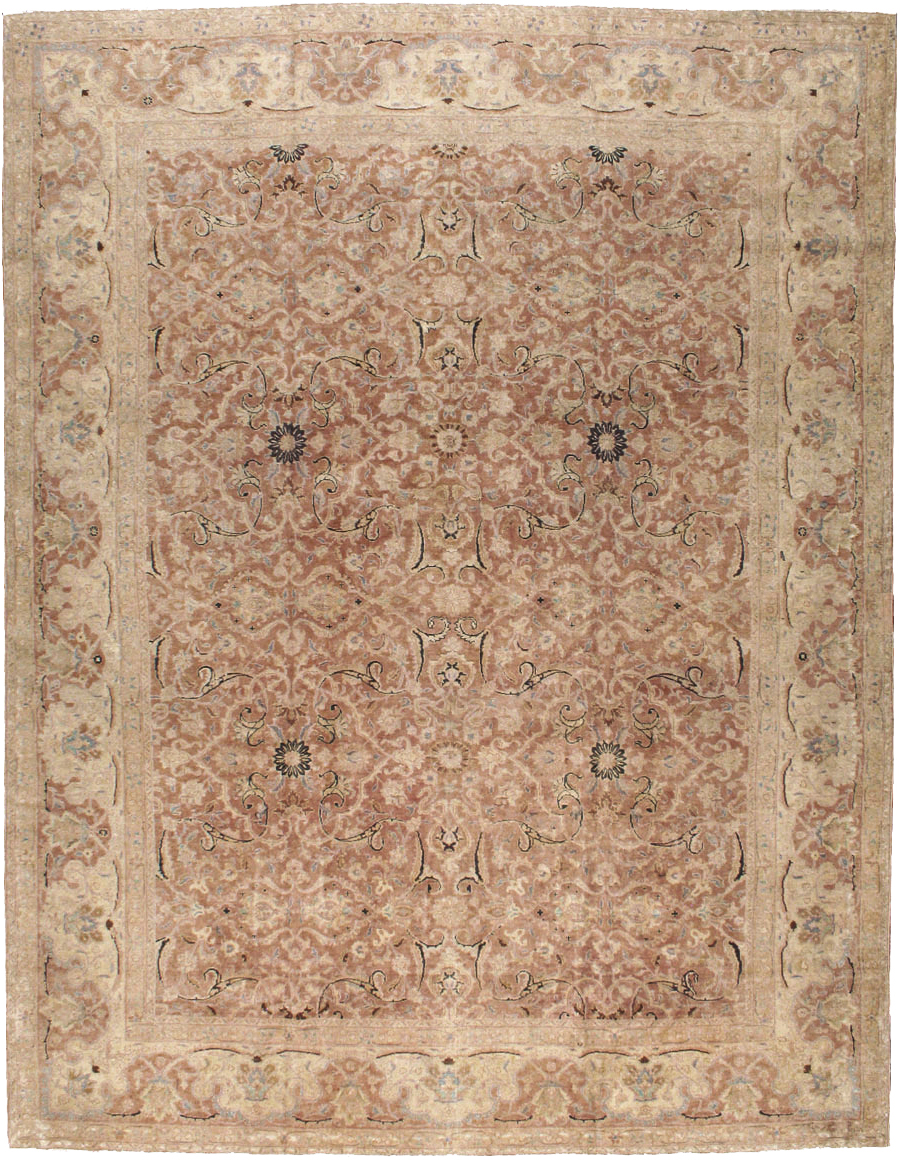 Antique Persian Tabriz Carpet, No.13724 - Staging