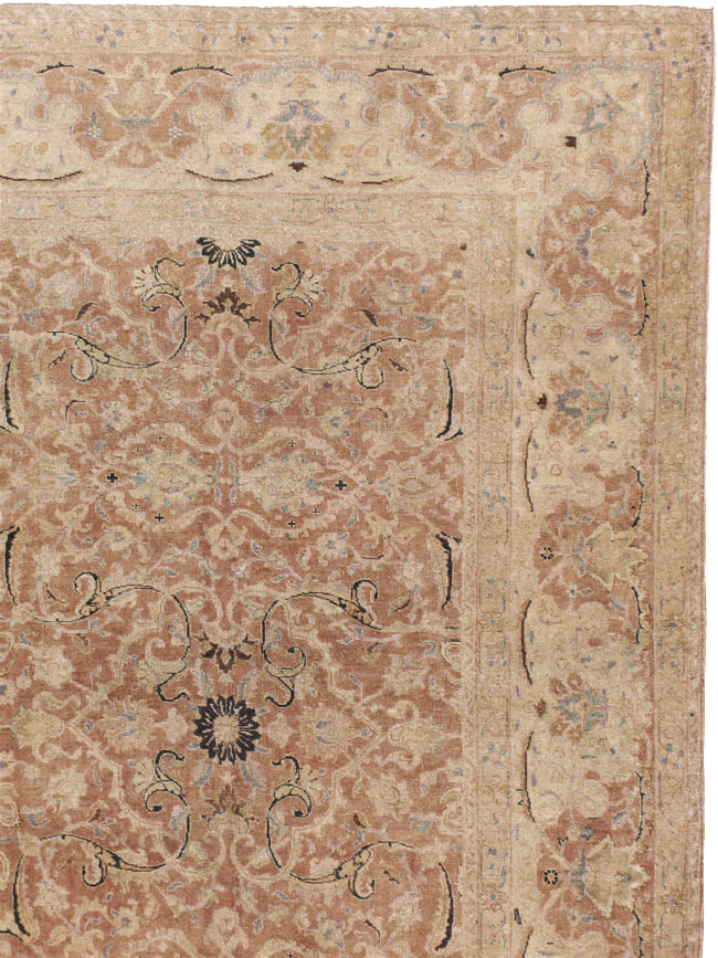 Antique Persian Tabriz Carpet, No.13724 - Staging