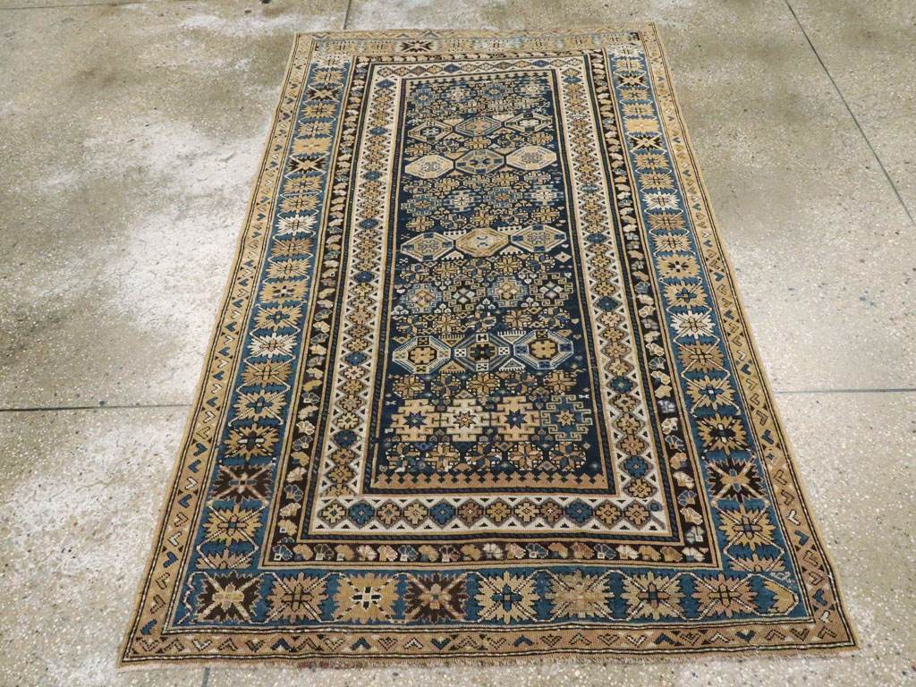 Antique Caucasian Kuba Rug, No.13743 - Staging