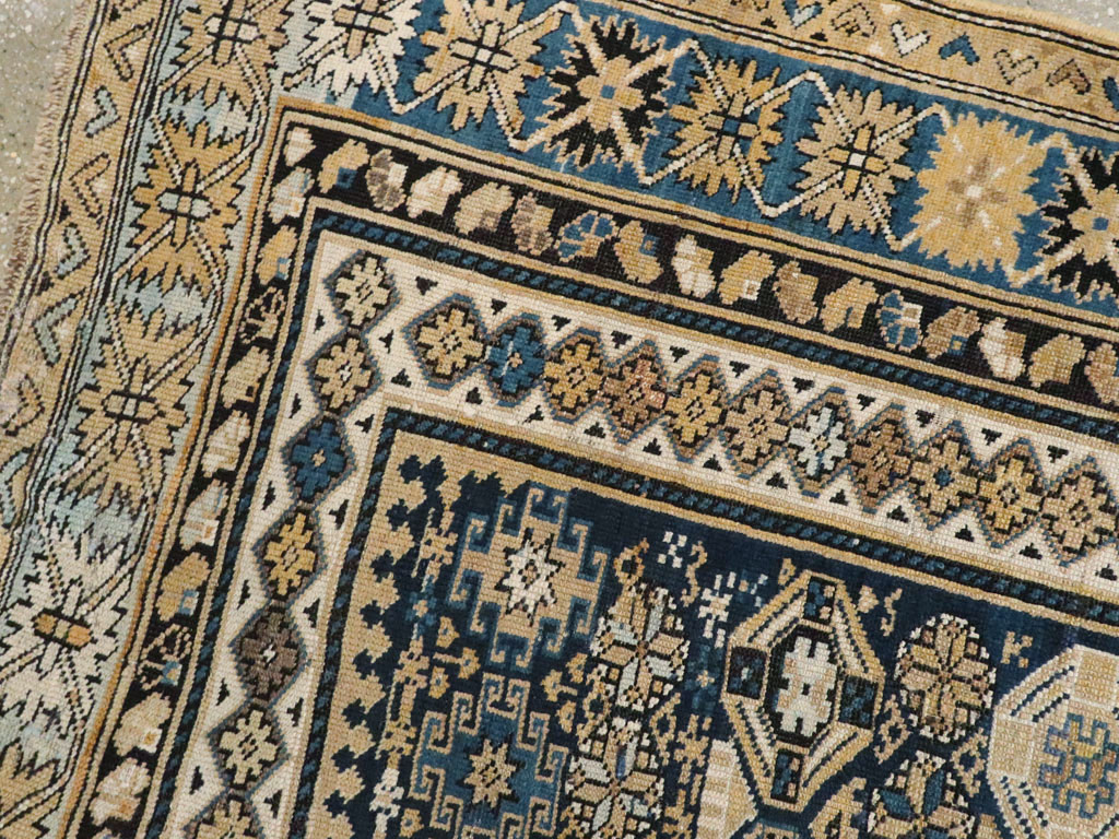 Antique Caucasian Kuba Rug, No.13743 - Staging