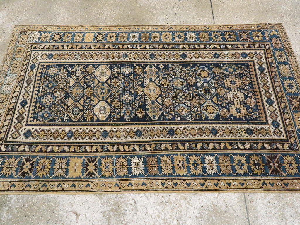 Antique Caucasian Kuba Rug, No.13743 - Staging