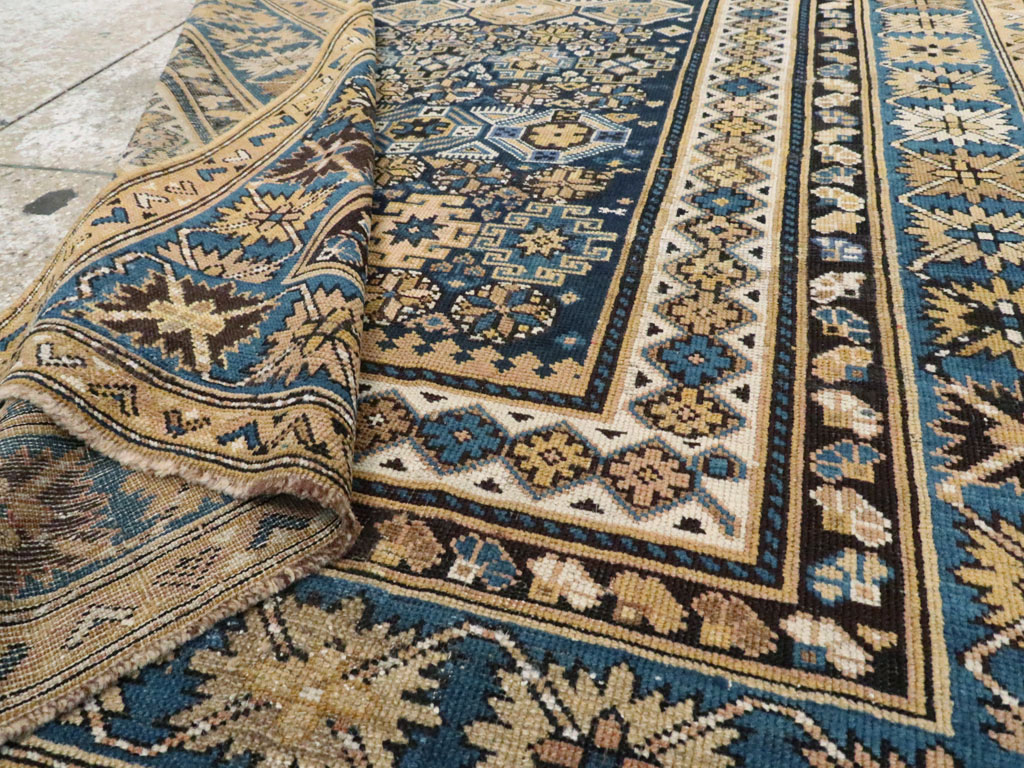 Antique Caucasian Kuba Rug, No.13743 - Staging