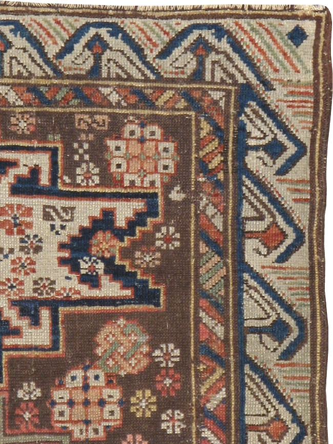 Antique  Caucasian Zeychur Kuba Rug, No.13762 - Staging