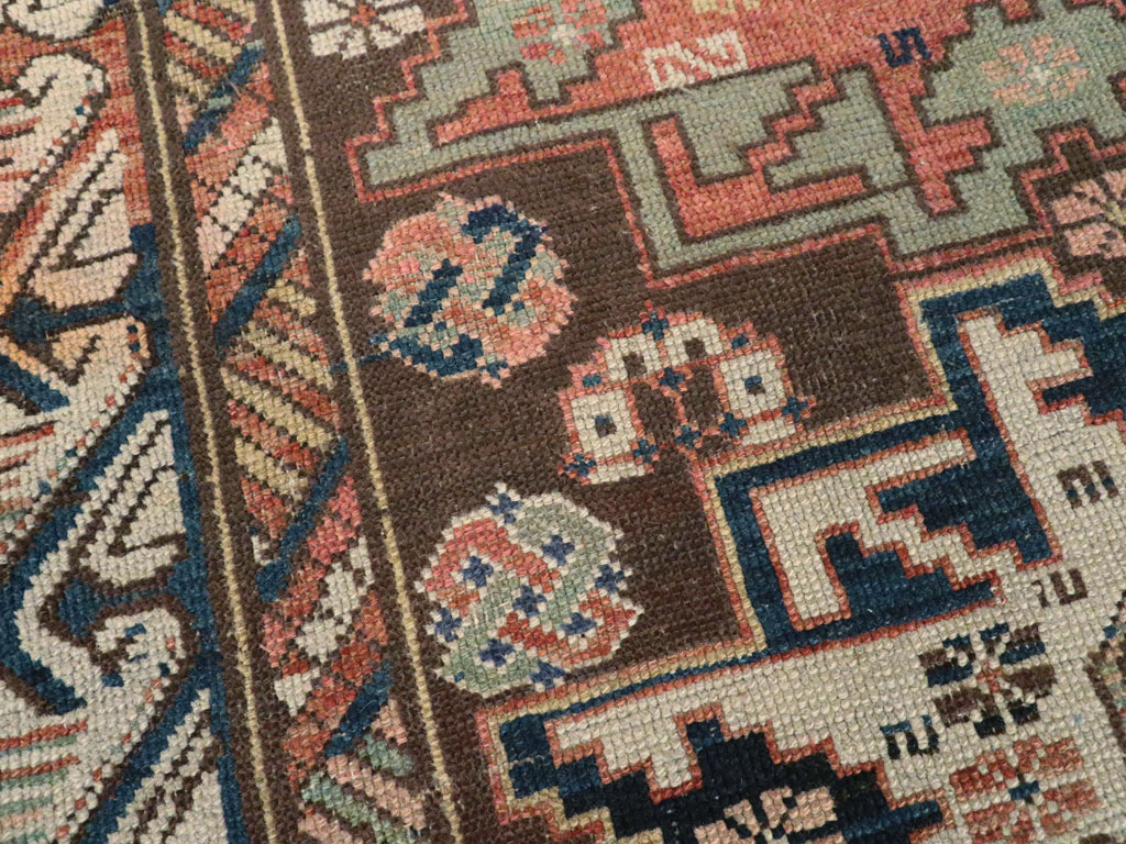 Antique  Caucasian Zeychur Kuba Rug, No.13762 - Staging