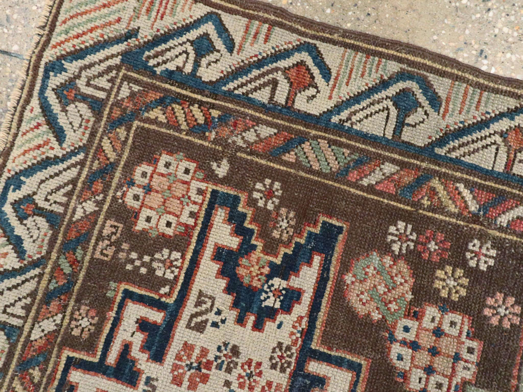 Antique  Caucasian Zeychur Kuba Rug, No.13762 - Staging