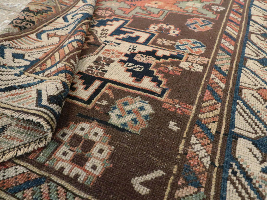 Antique  Caucasian Zeychur Kuba Rug, No.13762 - Staging