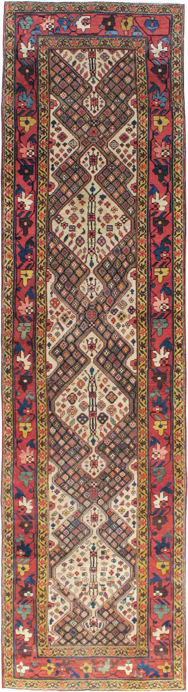 Antique Northwest Persian Runner, No.13770 - Staging