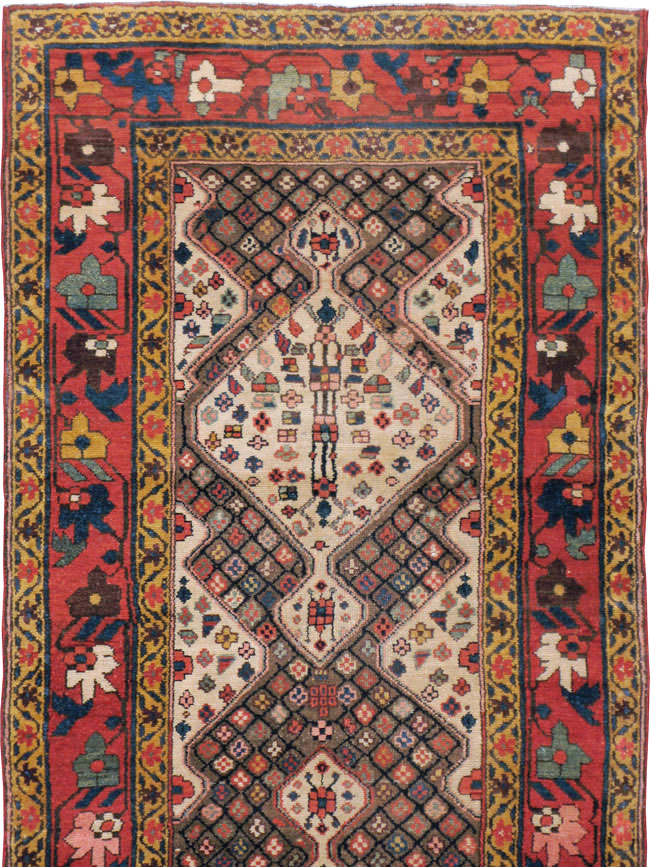 Antique Northwest Persian Runner, No.13770 - Staging