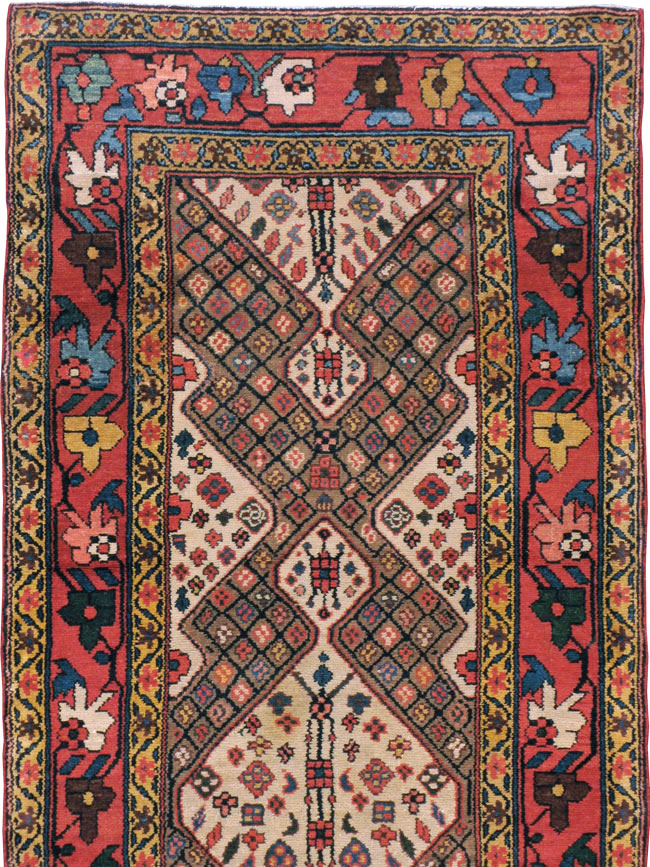 Antique Northwest Persian Runner, No.13770 - Staging