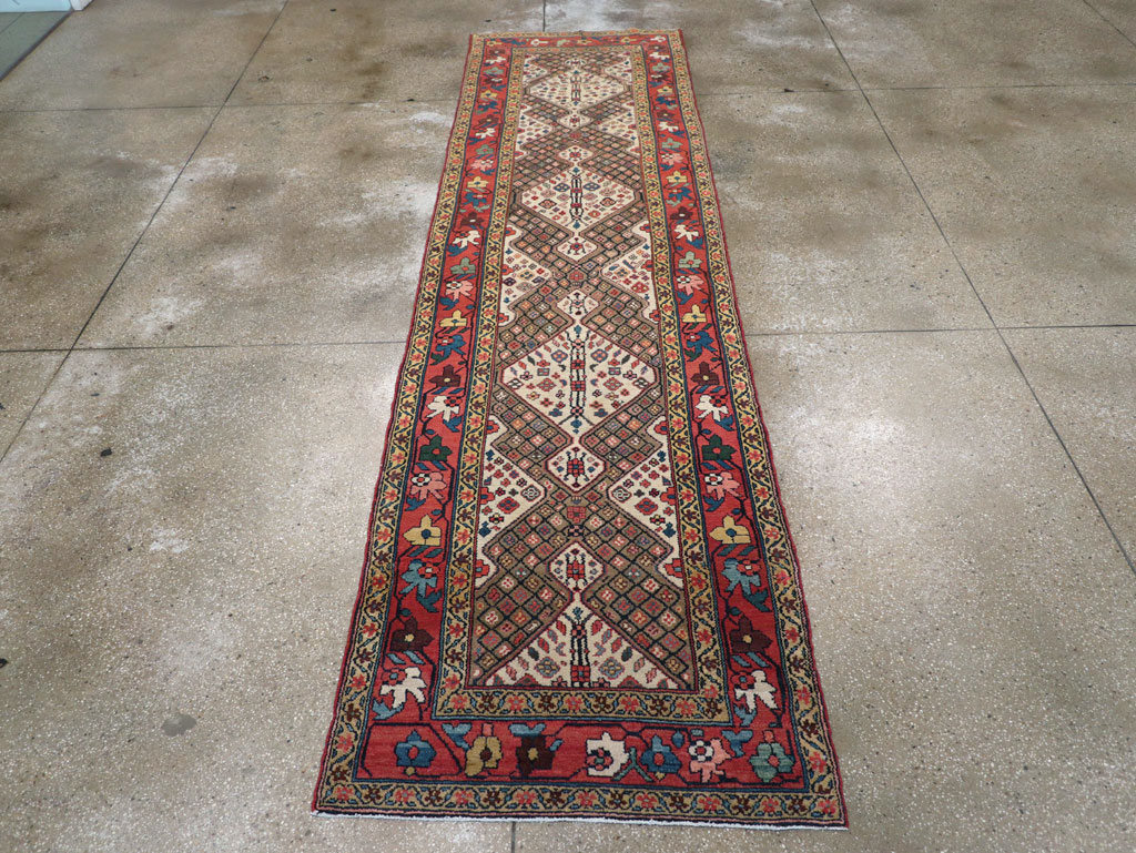 Antique Northwest Persian Runner, No.13770 - Staging
