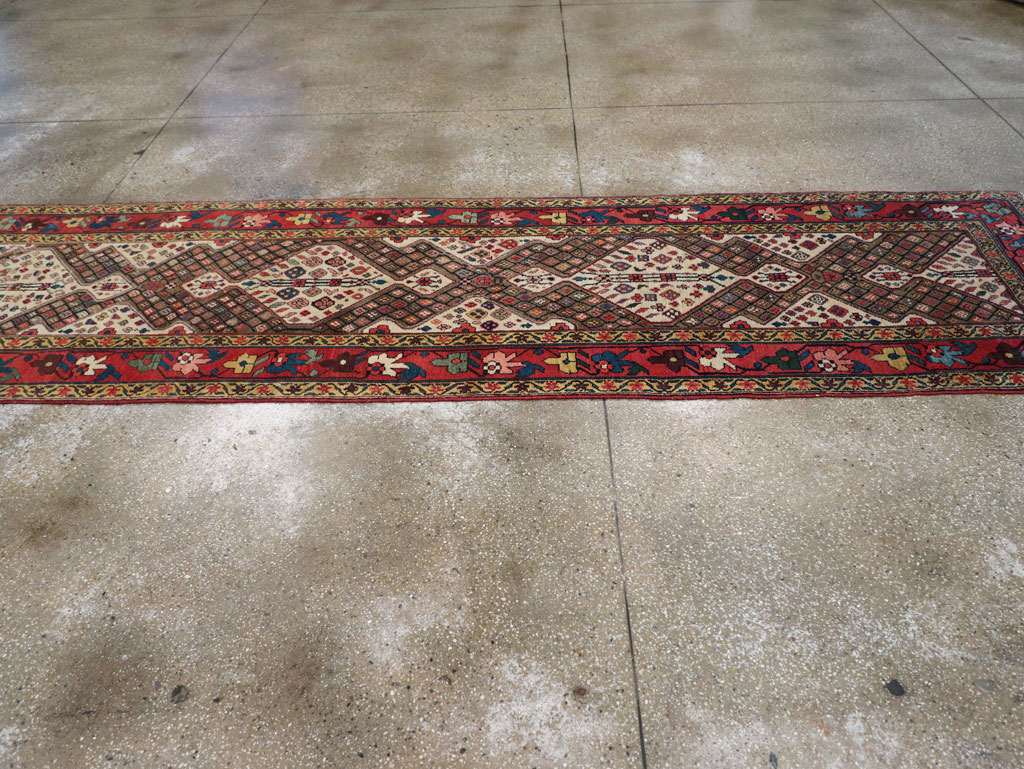 Antique Northwest Persian Runner, No.13770 - Staging