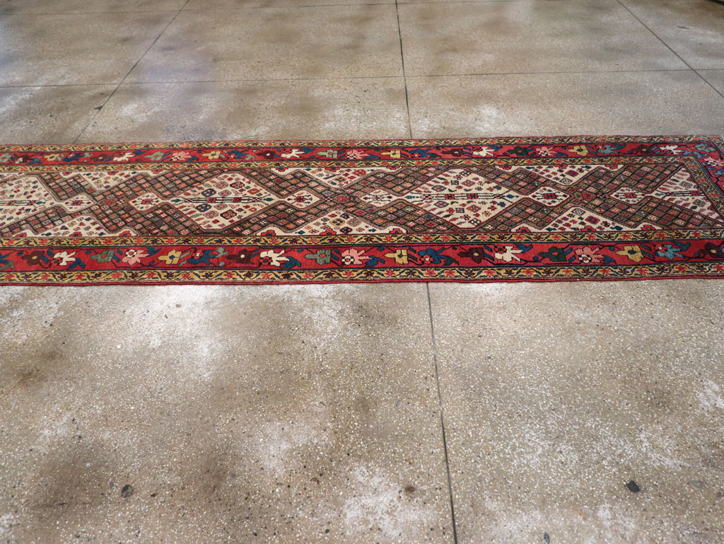 Antique Northwest Persian Runner, No.13770 - Staging