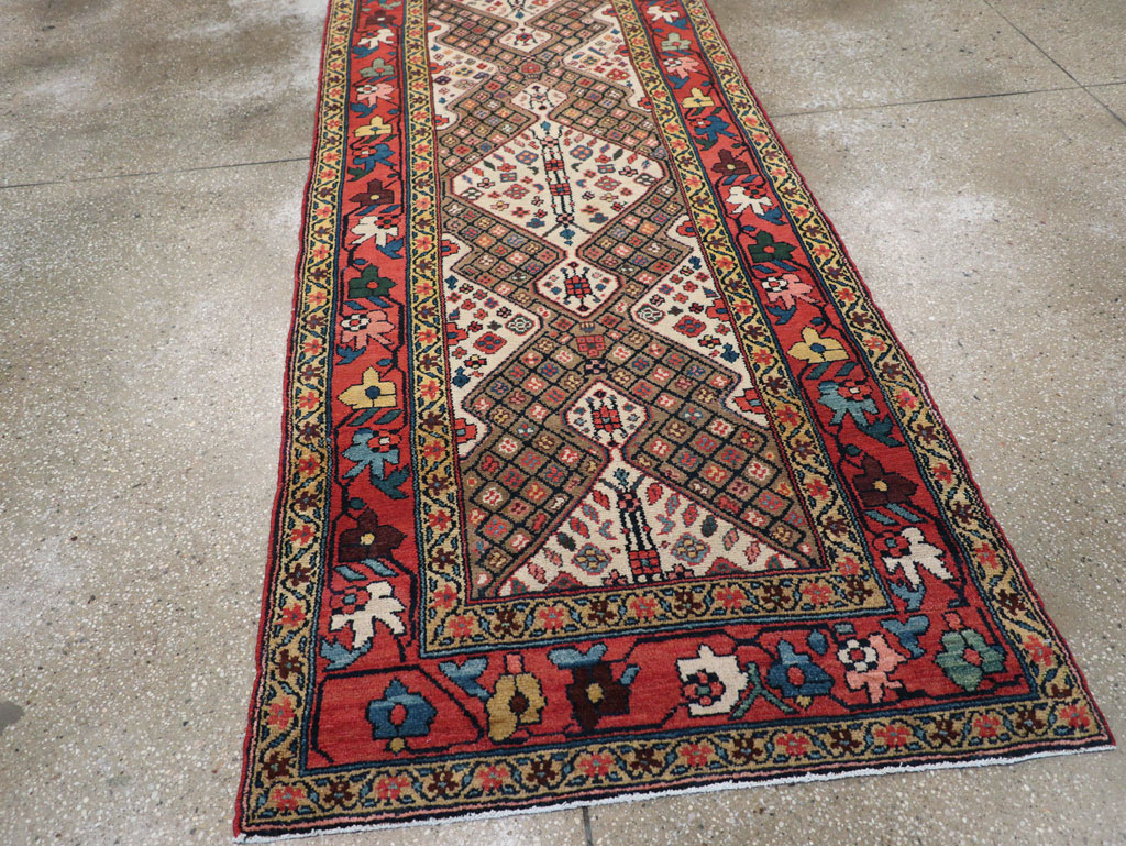 Antique Northwest Persian Runner, No.13770 - Staging