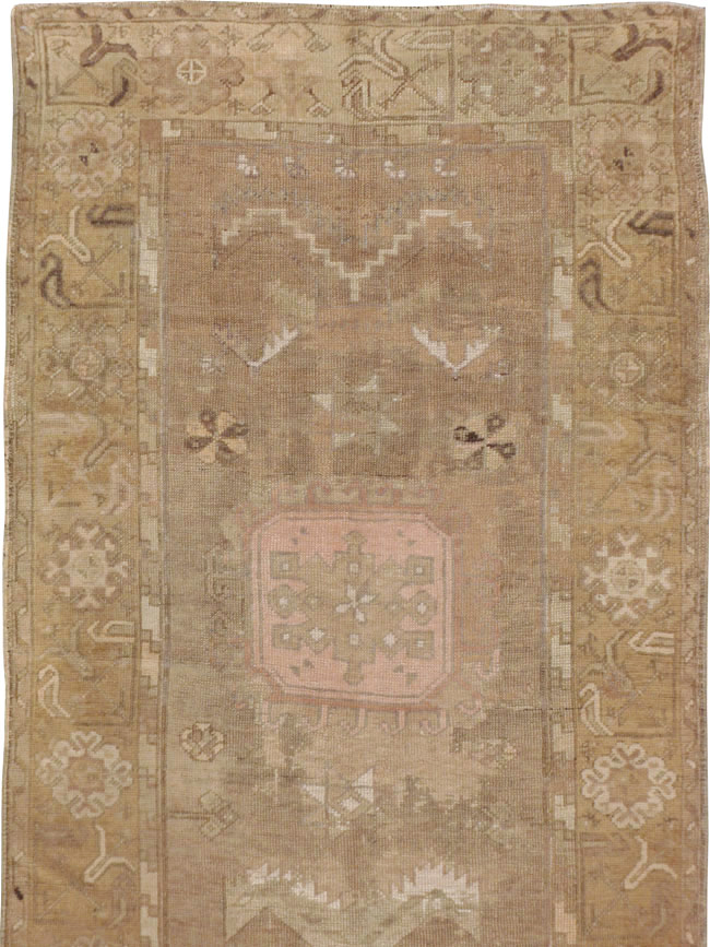 An Oushak Runner, No.13773 - Staging