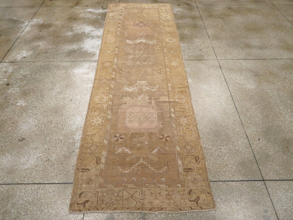 An Oushak Runner, No.13773 - Staging