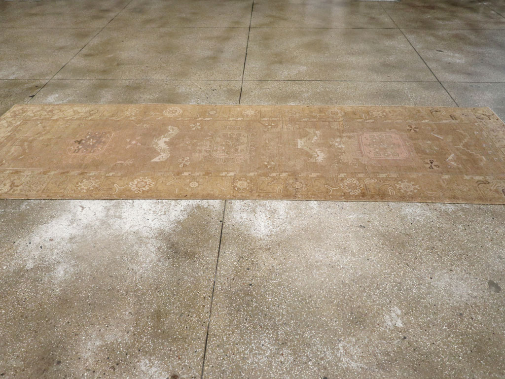 An Oushak Runner, No.13773 - Staging