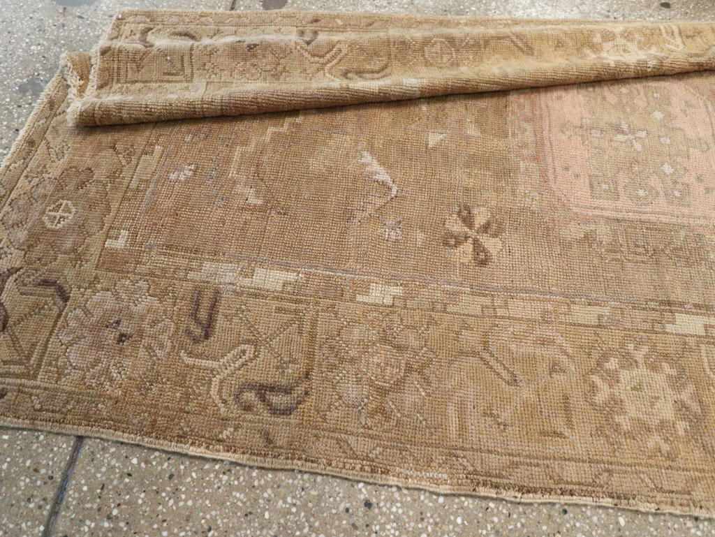 An Oushak Runner, No.13773 - Staging