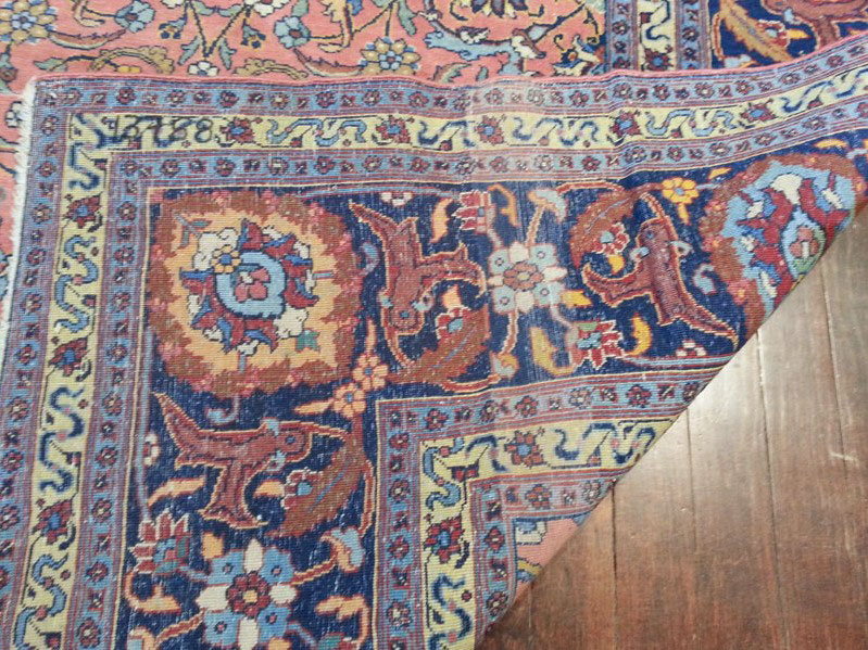 Antique Persian Tabriz Carpet, No.13788 - Staging