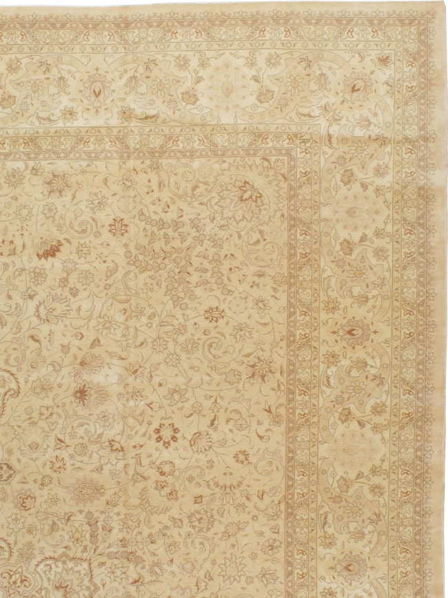 Antique Persian Tabriz Carpet, No.13817 - Staging