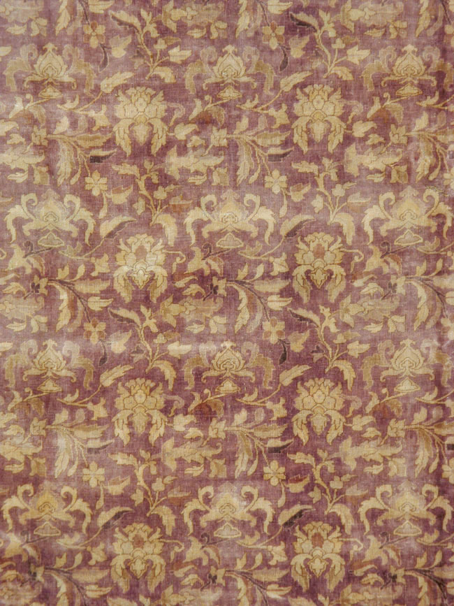 Vintage Indian Lahore Carpet, No.13838 - Staging