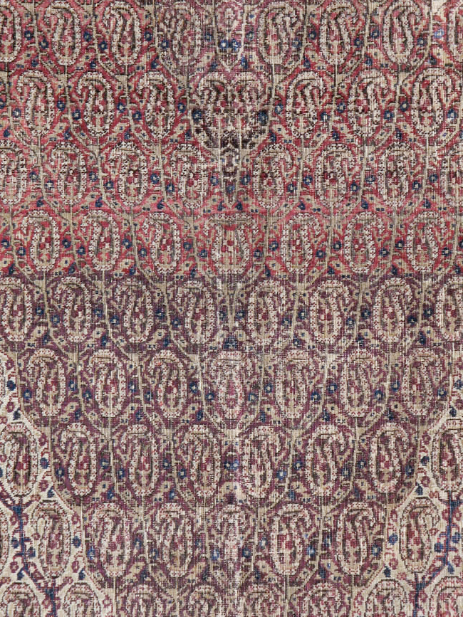 Antique Persian Khorossan Carpet, No.13869 - Staging