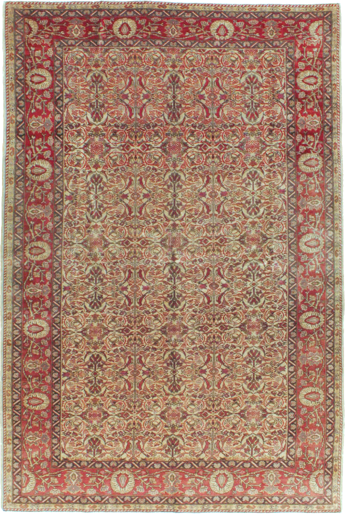 Vintage Turkish Sivas Carpet, No.13883 - Staging