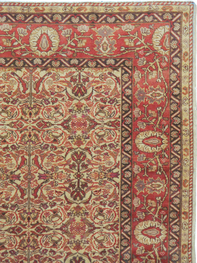 Vintage Turkish Sivas Carpet, No.13883 - Staging