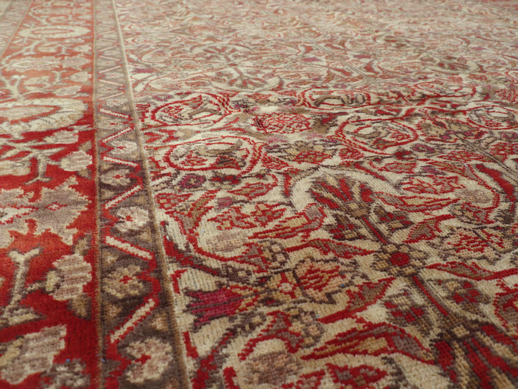Vintage Turkish Sivas Carpet, No.13883 - Staging