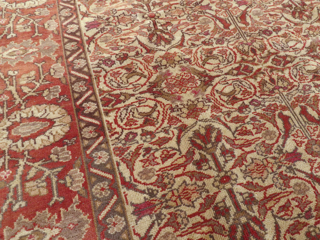 Vintage Turkish Sivas Carpet, No.13883 - Staging