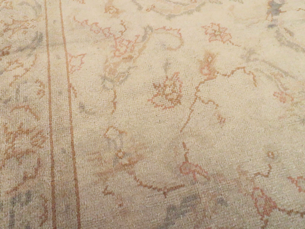 Antique Turkish Oushak Carpet, No.13910 - Staging