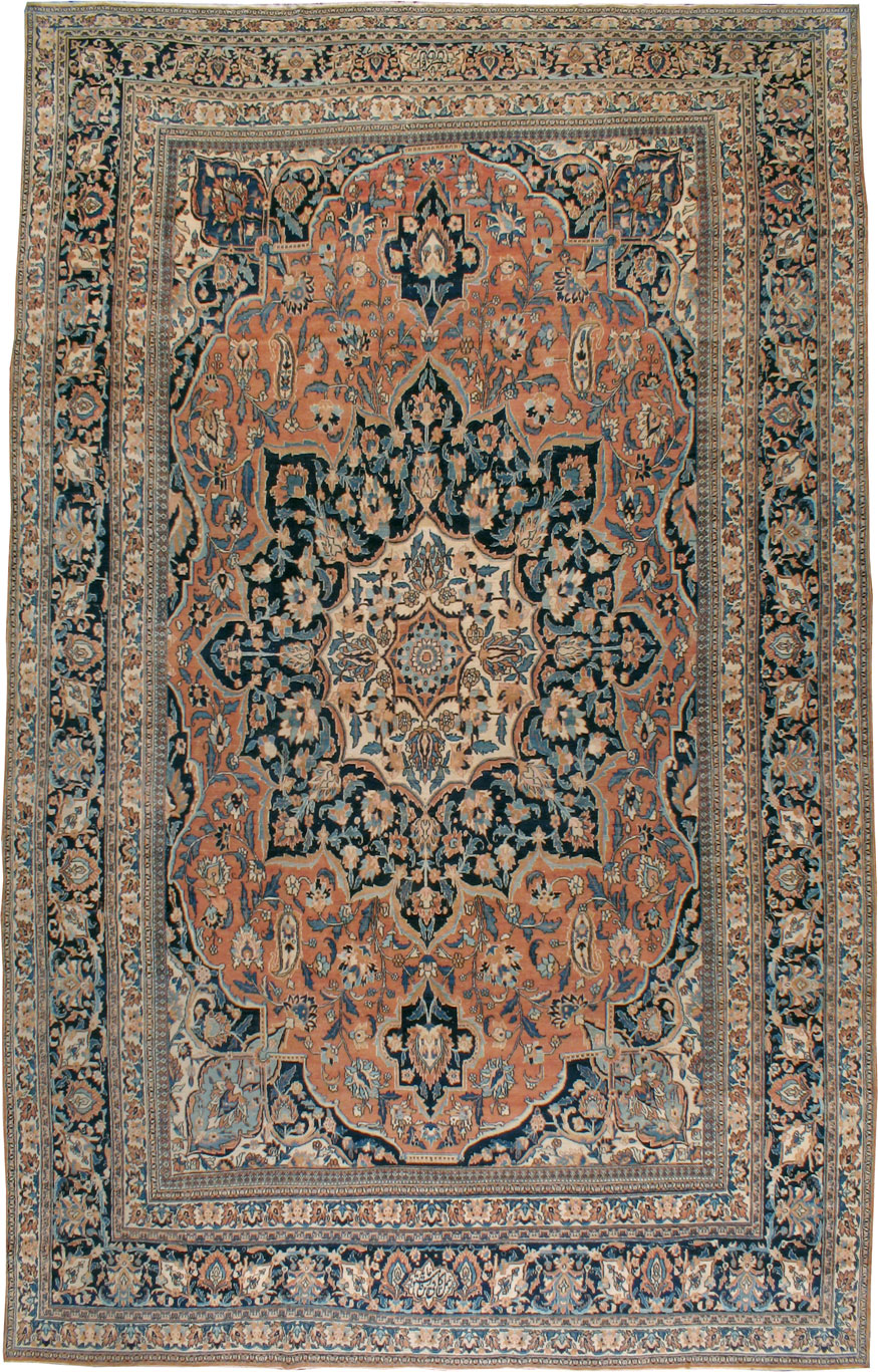 Antique Persian Khorassan Carpet, No.13922 - Staging