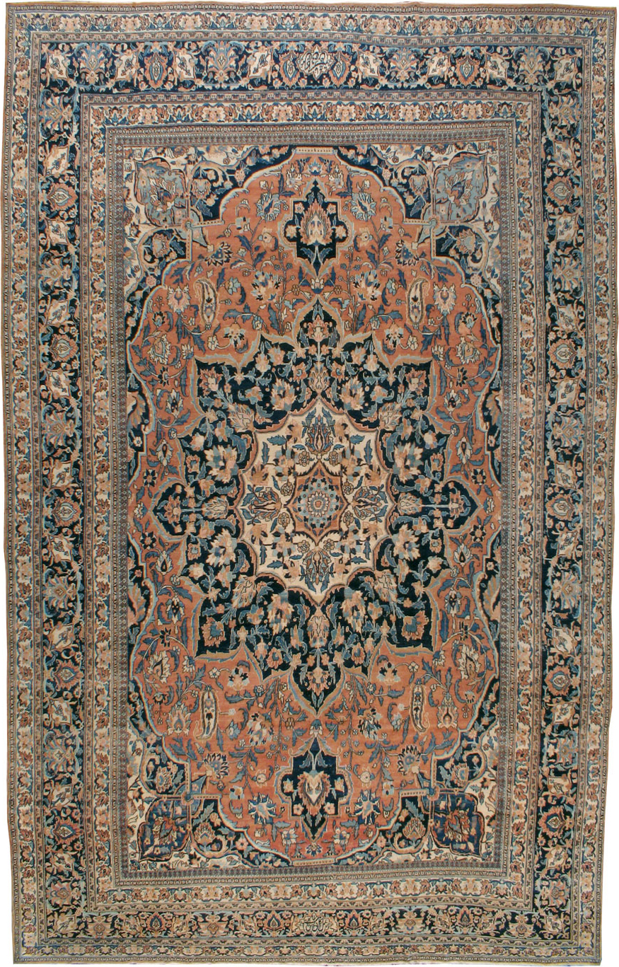 Antique Persian Khorassan Carpet, No.13922 - Staging