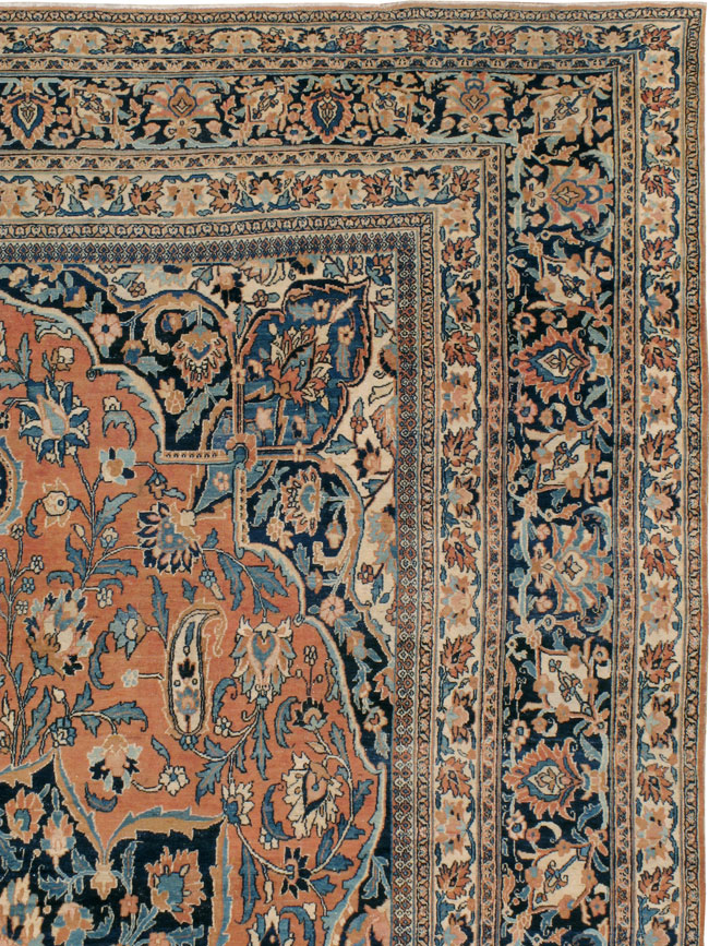 Antique Persian Khorassan Carpet, No.13922 - Staging