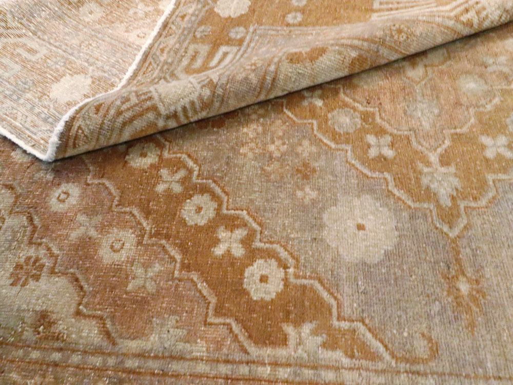 Antique East Turkestan Khotan Carpet, No.13967 - Staging